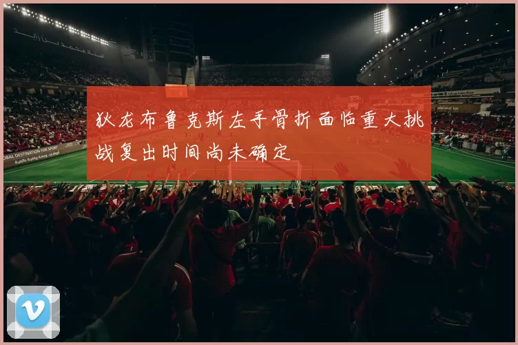 狄龙布鲁克斯左手骨折面临重大挑战复出时间尚未确定